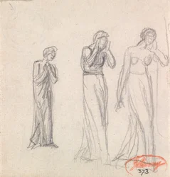 Tres mujeres que lloran
