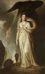 La vizcondesa Bukeley como Hebe, c.1775 (óleo sobre lienzo)
