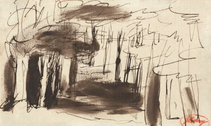 Escena en el bosque