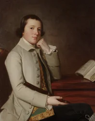 Joven con una flauta, finales de 1760s