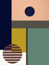Puzzle abstracto, siglo XXI (ilustración)