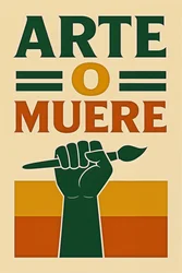 Art or Die-Spanish alt, 2024 (acrílico sobre lienzo)