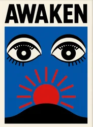 Awaken, 2025 (acrílico sobre lienzo)