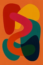 Equilibrio en el caos, 2025 (acrílico sobre lienzo)