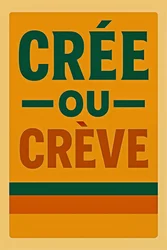 Create or Collapse-French alt, 2025 (acrílico sobre lienzo)