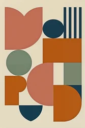 Geometría del yo, 2025 (acrílico sobre lienzo)