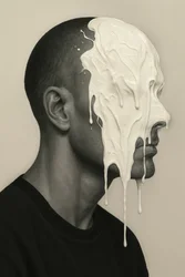 Soft Collapse, 2025 (acrílico sobre lienzo)