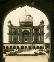 Tumba de Safdarjung, Delhi, India, c1909