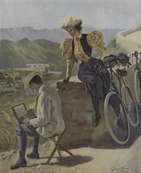 Arte y bicicleta