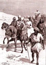 Expedición al mar Rojo. 1888 (grabado)