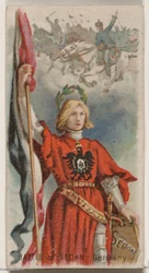 Batalla de Sedán, Alemania, de la serie Holidays N80 para cigarrillos Duke, 1890