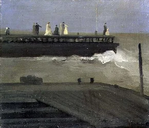 En el muelle