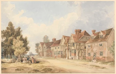El pueblo de Chiddingstone, Kent