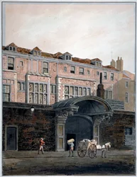 Puerta de Winchester Place, Londres, 1820