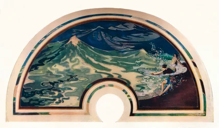 La ola, c1914