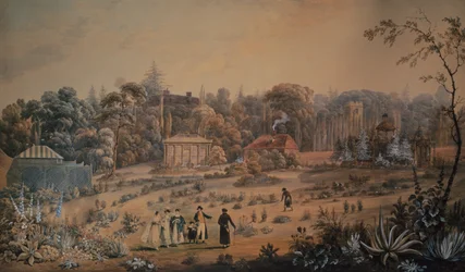Los Jardines en Battlesden House Bedfordshire
