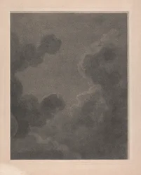 Ventana oeste de la capilla del New College de Oxford, parte de las nubes del belén
