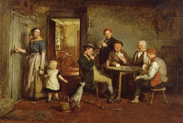 Los jugadores de cartas