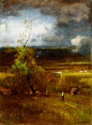 Nubes acumulándose, 1890