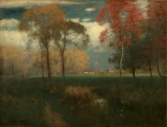 Día soleado de otoño, 1892
