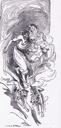 Brimo la cazadora salvaje de brujas, de The Heroes publicado por George Allen and Unwin 1929