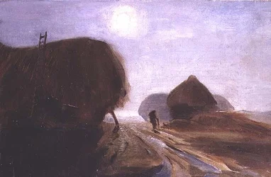 Almiar a la luz de la luna