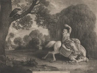 La mujer del granjero y el cuervo