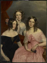 Las tres hermanas Robinson, 1846