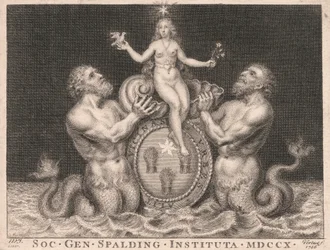 Placa: Sociedad de Caballeros de Spalding