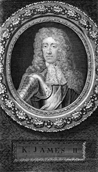 Rey Jacobo II de Inglaterra, siglo XVIII