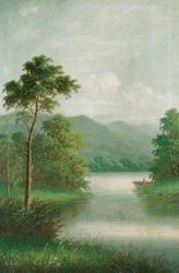 Barco en el río, 1801