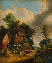 Escena de Bosque, Norwich, c1827, 1938