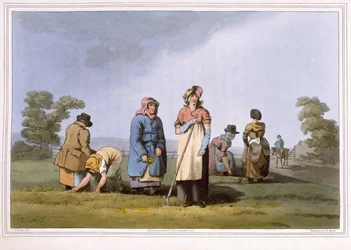 Lowkers, grabado por Robert Havell el Viejo, publicado en 1814 por Robinson y Son, Leeds
