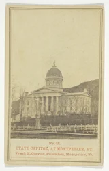 Capitolio del Estado en Montpelier, VT.