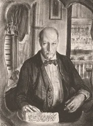 Autorretrato de George Wesley Bellows