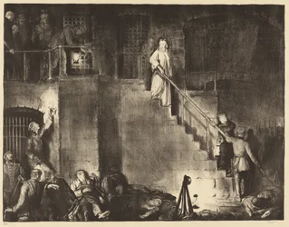 El asesinato de Edith Cavell, 1918.