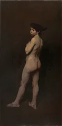 Desnudo, Señorita Bentham, Nueva York, 1906