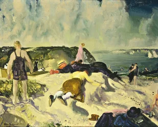 La playa, Newport, c.1919