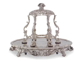 Epergne, El Servicio Leinster