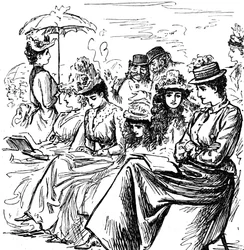 Ilustración de George du Maurier