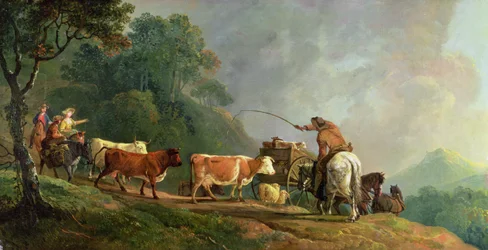 Yendo al mercado