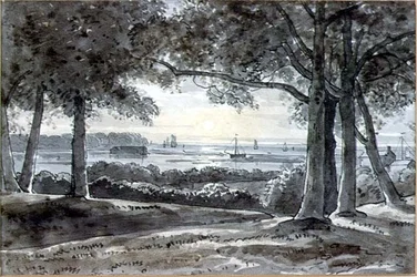 Escena de río
