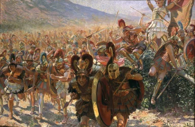 Los héroes de Maratón