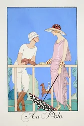 En el Polo, de "Falbalas & Fanfreluches, Almanach des Modes Présentes, Passées et Futures