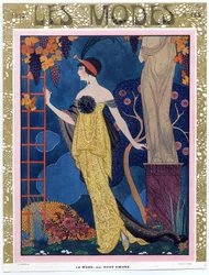 Portada de Les Modes; 1913; pub. 1913 (grabado en color)