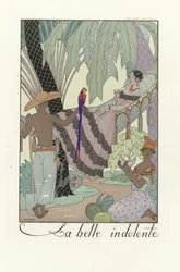 La Belle Indolent, pub. 1923 (impresión en plantilla)