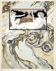 Personages de Comedie, portada, pub. 1922 (impresión en plantilla)