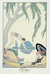 Agua, de "Falbalas & Fanfreluches, Almanach des Modes Présentes, Passées et Futures".