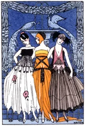 las tres Gracias, c. 1920 (grabado)
