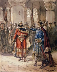 Hugues I Capeto (941-996), Rey de Francia y Adalberto de Périgord, de 